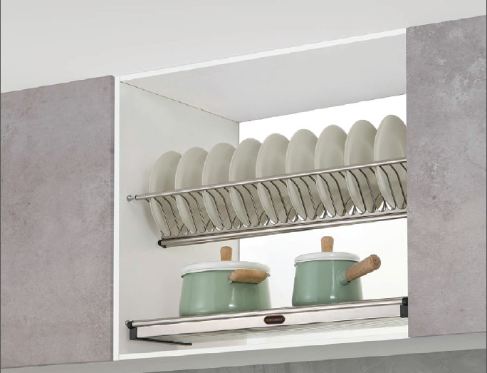 Bộ khung úp chén đĩa cố định tủ trên N euromax