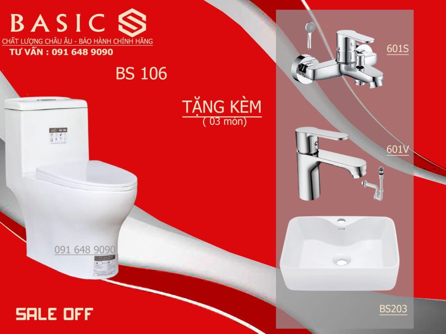 combo 106 lavabo vuông