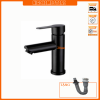 vòi lavabo đen 20cm Nóng Lạnh 20cm CANZON LN45