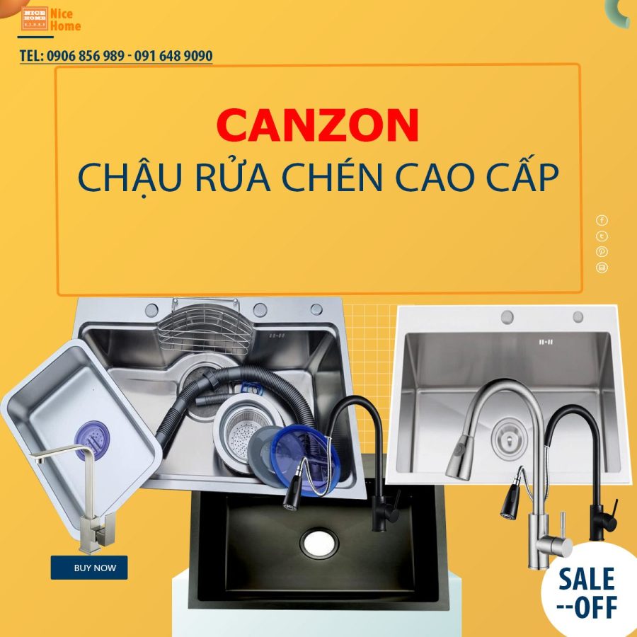 Chậu rửa chén CANZON