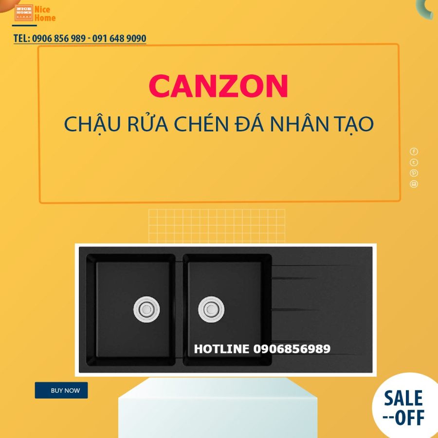 Chậu rửa chén đá nhân tạo