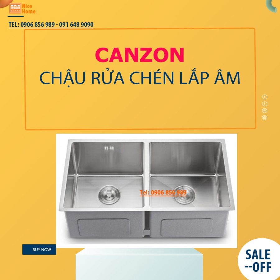 Chậu Rửa Chén Âm Bàn