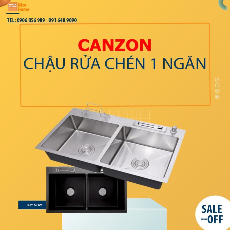 Chậu Rửa Chén 2 Ngăn