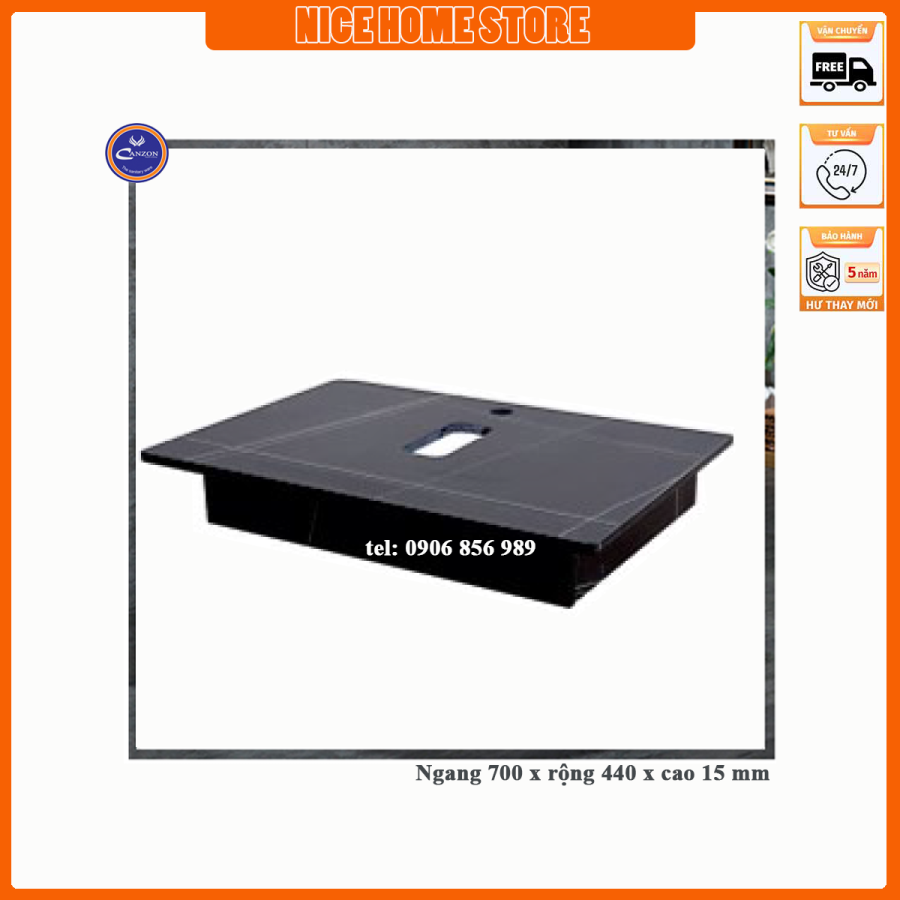 Kệ Đá Nhân Tạo 70cm Canzon BD019D